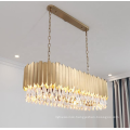 Modern Luxury Crystal Chandelier Gold Brass Crystal Chandelier Lighting